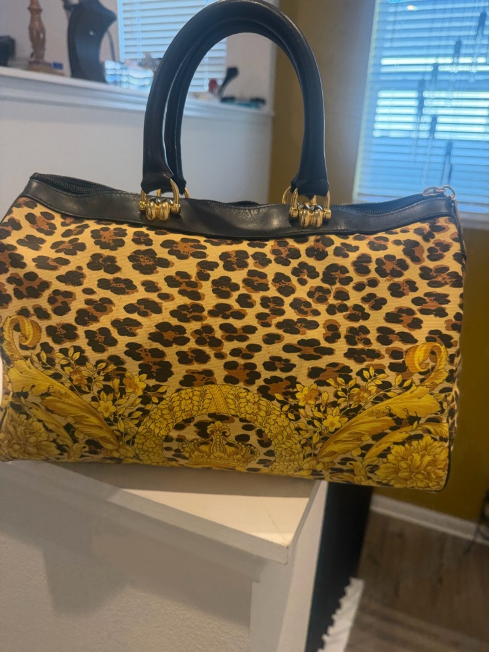 Authentic Versace Gianni Boston Bag in gorgeous condition!
